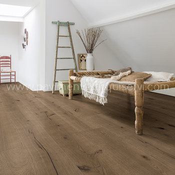 Madera Natural Parquet Roble Chocolate Oscuro